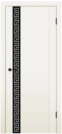 MX 13 ДО черный с рисунком 800*2000 Ваниль полипропилен