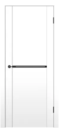 MX 2 ДО черный лак 800*2000 Белый полипропилен