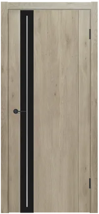 MX 12 ДО черный лак 800*2000 Дуб вайт