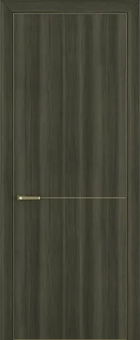 Квалитет К10 800*2000 Дуб темный ALU Золотая с 4-х молдинг золото (Mg) зпп Eclipse 3.0 под 2 петли зпз 196 REVERS R