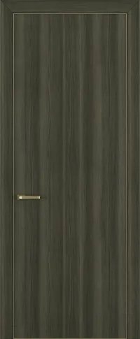 Квалитет К7 800*2000 Дуб темный ALU Золотая с 4-х зпп Eclipse 3.0 под 2 петли зпз 196 REVERS L