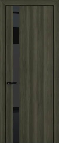 Квалитет К2 Black Classic 800*2000 Дуб темный ALU Черная с 4-х зпп Eclipse 3.0 под 2 петли зпз 196 REVERS L