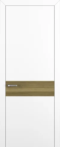 Квалитет К6 Вставка Дуб серый 800*2000 Белый матовый ABS зпп Eclipse под 2 петли зпз 196
