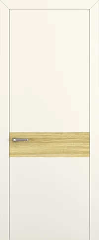 Квалитет К6 Вставка Дуб натуральный 800*2000 Молочный матовый ABS зпп Eclipse под 2 петли зпз 196