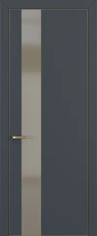 Квалитет К3 Silver Bronze 800*2000 Графит премьер мат ALU Золотая с 4-х