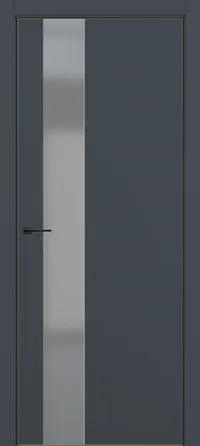 Квалитет К3 Silver Grey 800*2000 Графит премьер мат ALU Золотая с 4-х