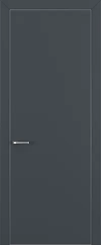 Квалитет К7 800*2000 Графит премьер мат ALU Серая с 4-х