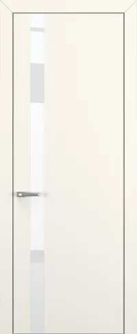 Квалитет К2 White Pure 800*2000 Молочный матовый ALU Серая с 4-х зпп Eclipse под 2 петли зпз 196