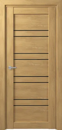 D15 DEFORM ДО черный лак 800*2000 Дуб шале натуральный