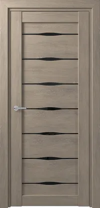 D3 DEFORM ДО черный лак 800*2000 Дуб шале седой