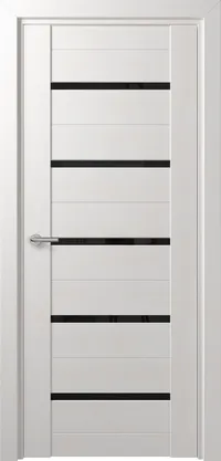 D11 DEFORM ДО черный лак 800*2000 Дуб шале снежный