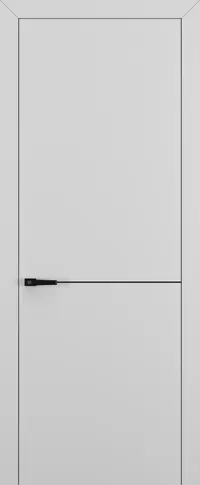 Квалитет К10 800*2000 Матовый серый ABS молдинг черный (Mb)