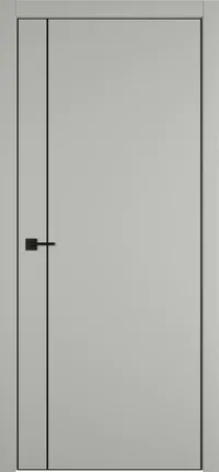 Basic 1 V 800*2000 Emalex Taupe ABS Black Молдинг Черный