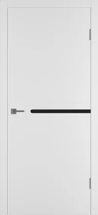 Integra 60 ДО Black gloss 800*2000 Белая эмаль