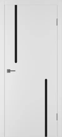 Integra 62 ДО Black gloss 800*2000 Белая эмаль