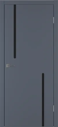 Integra 62 ДО Black gloss 800*2000 Графит эмаль