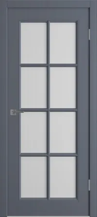 Моника 1 ДО мателюкс 800*2000 Графит эмаль