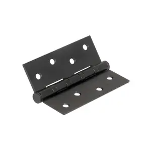 Петля универсальная 100*75*2,5 (4BB) MB (матовый черный)