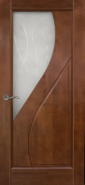 Дива ДО графит с фрезеровкой Античный орех