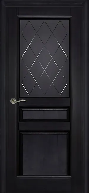 Валенсия м. ДО графит с фрезеровкой Античный орех