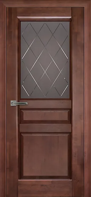 Валенсия м. ДО графит с фрезеровкой Античный орех