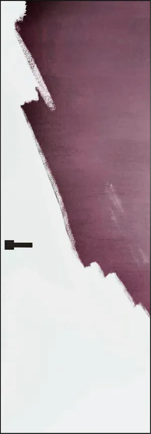 Elen INVISIBLE ALU Черная с 4-х зпп Eclipse под 2 петли зпз 196 пол-ен