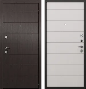 H2 HOME ECO PP Черный муар металлик Е-135 Венге/Е-135 Белый ларче R