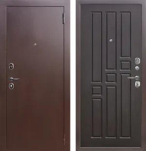 Гарда 8 мм Медный антик - Рустикальный дуб 