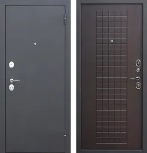 Гарда муар 8 мм Черный муар - Белый ясень 