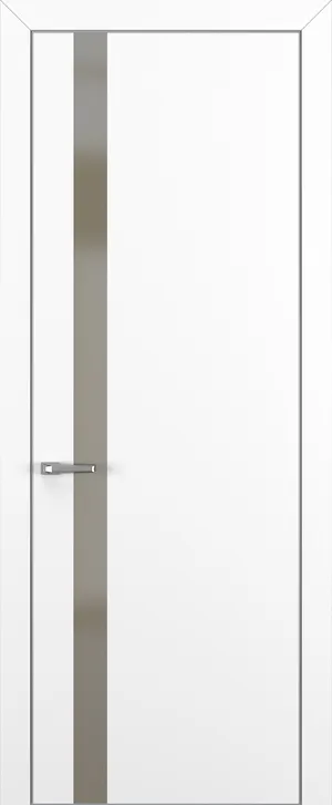 Квалитет К2 Black Classic Белый матовый ALU Черная с 4-х зпп Eclipse под 2 петли зпз 196