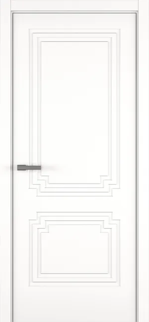 Венеция-3 ДГ ART Lite Белая эмаль ABS