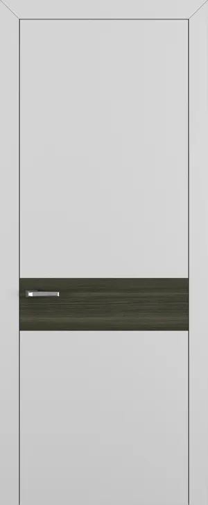 Квалитет К6 Вставка Дуб серый Матовый серый ABS