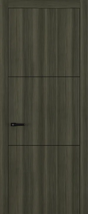 Квалитет К11 Дуб темный ABS молдинг черный (Mb) зпп Eclipse под 2 петли зпз 196