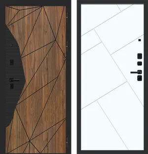 M105 ФЛ Орех каньон коньяк - ФЛ Velluto Bianco AG 700 