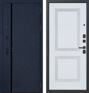 M19 ФЛП-37 Темно-Синий софт - ФЛ-38 Velluto Bianco AG 700 