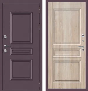 M63 ТЕРМО с фрезеровкой Букле опал - ФЛТ-2 Velluto Bianco AG 700 