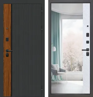 M114 ФЛП-18 Черная шагрень - ФЛЗ-23 Velluto Bianco AG 700 