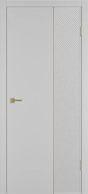 Linea DR2 ДГ Белая эмаль Молдинг Золото