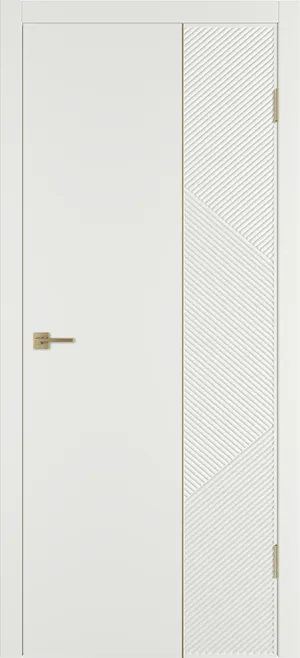 Linea ART2 ДГ Слоновая кость эмаль Молдинг Золото