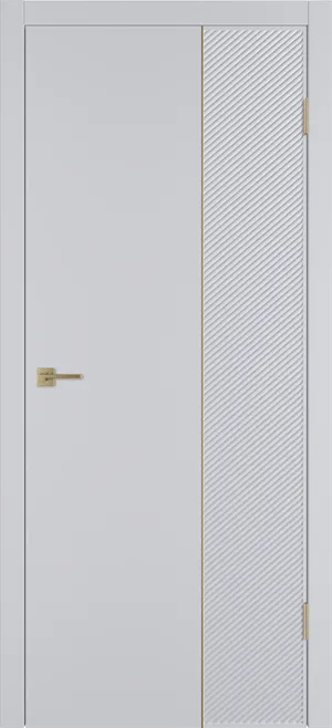 Linea DR2 ДГ Белая эмаль Молдинг Золото