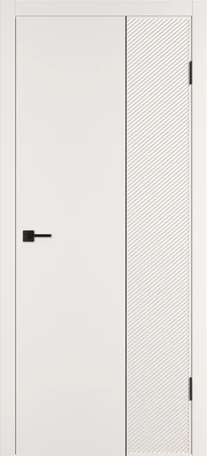 Linea DR2 ДГ Белая эмаль Молдинг Золото