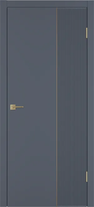 Linea VR2 ДГ Белая эмаль Молдинг Золото