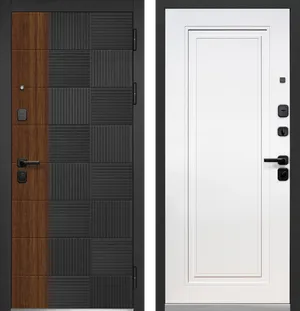 Luxor Квадрат Нео Антрацит софт - Эмалит белый 