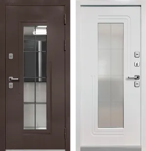 Luxor Termo 7 Букле графит - Эмалит белый 