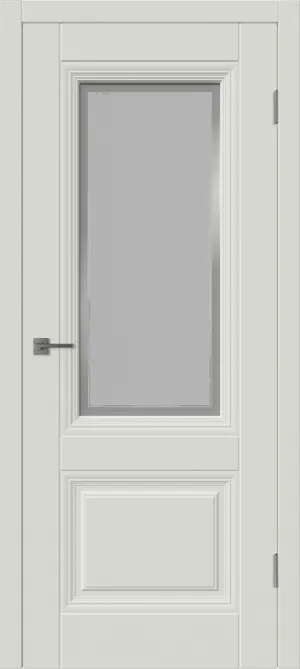 Барселона 2 ДО матовое с рисунком Слоновая кость эмаль