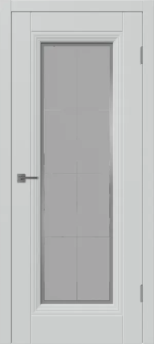 Барселона 1 ДО матовое с рисунком Белая эмаль