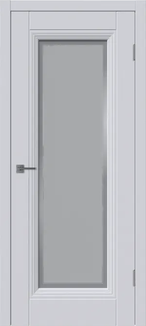 Барселона 1 ДО матовое с рисунком Белая эмаль