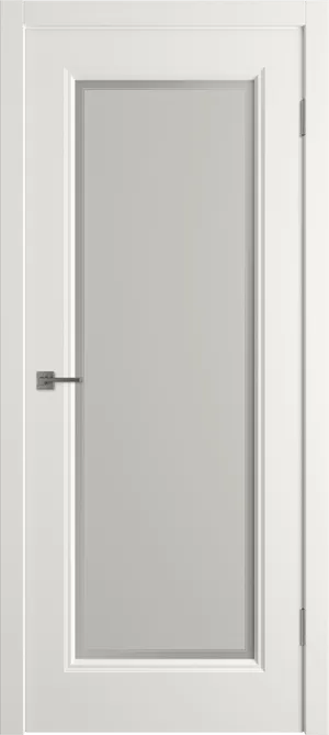 Норра 1 ДО матовое с рисунком Белая эмаль