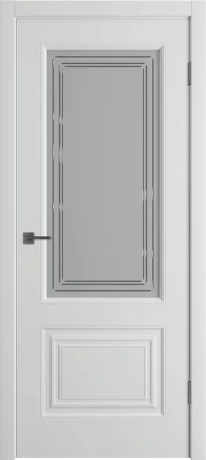 Беатрис 2 ДО мателюкс матовое с гравировкой Слоновая кость эмаль