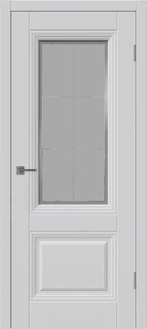 Барселона 2 ДО матовое с рисунком Слоновая кость эмаль